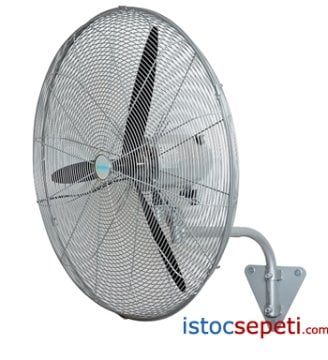 Vantilatör Duvar Tipi 70 cm Açık Alan Serinletme Sistemleri Beyaz