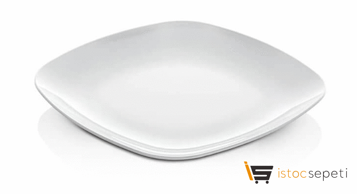 Kare Tasarım Servis Tabağı 27 cm