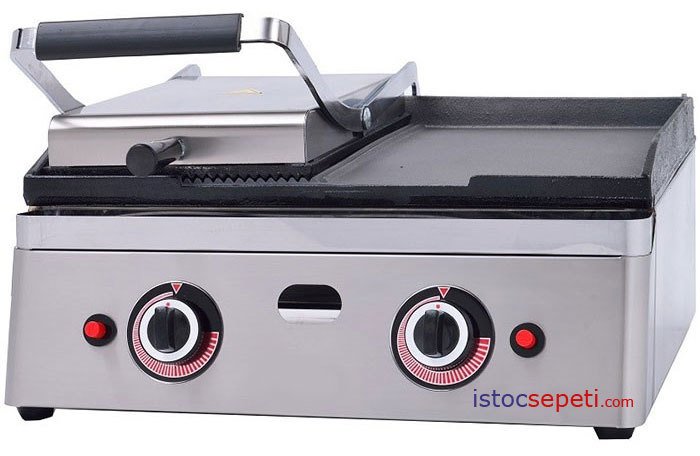 Döküm Tost ve Izgara Makinesi Hem Tost Hem Izgara Makineleri Tüplü