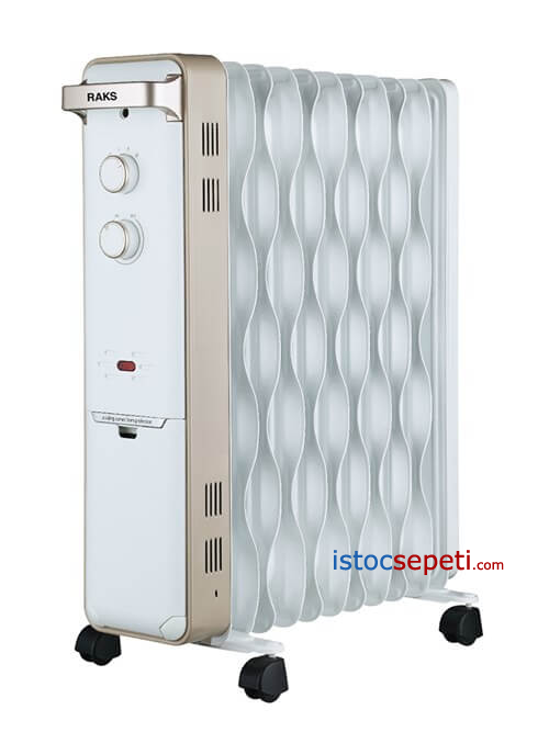 Raks 11 Dilim Elektrikli Yağlı Radyatör 2500W