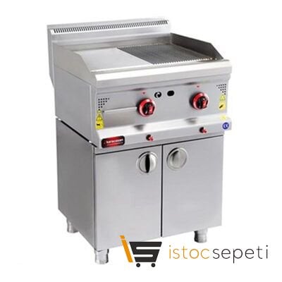 Karacasan 600 Seri Nervürlü Dolaplı Pleyt Izgara Gazlı