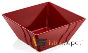 Külsan Thermoset Luxor Kase 30x30 cm 6.4 L Kırmızı