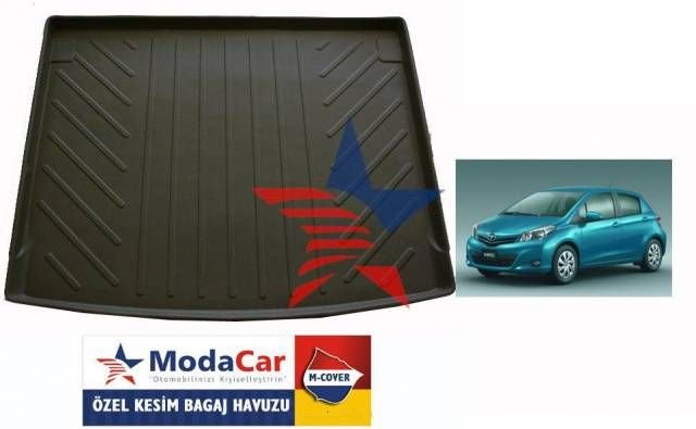 M-Flex SİYAH TOYOTA YARIS 2012 >> Bagaj Havuzu (Kalın Stepne)  85h149