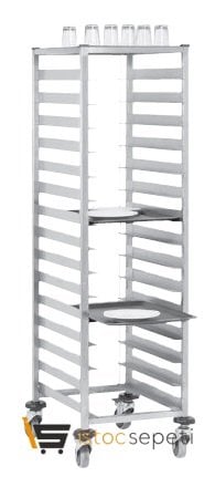 Trolley Mutfak Bulaşık Arabası