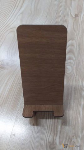Ahşap Telefon Tutucu Stand