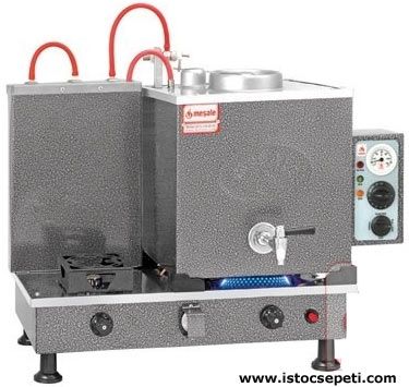 Meşale Çay Kazanı Chromat Turbomax Full Otomatik 1 Demlikli Çay Kazanları Lpg + Elektrikli + Doğal Gazlı