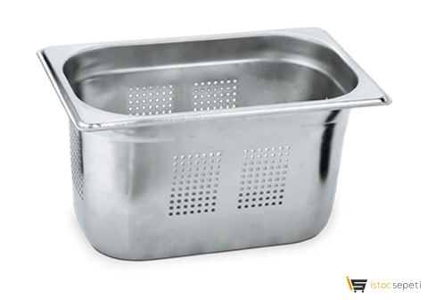 Delikli Gastronom Küvet 1/4 - 40 265x162 mm 1 lt