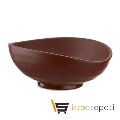 Külsan Thermoset Tombul Kase 26x22 cm 1.65 L Kahverengi