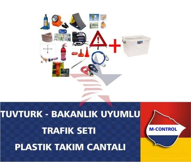 M-CONTROL 16 Parça Trafik Çantası PLASTİK ÇANTALI 57c019