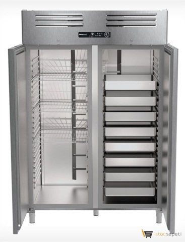 Portabianco DT-2NDGNE Dik Tip Mix Çift Kapılı Buzdolabı 1400 Lt